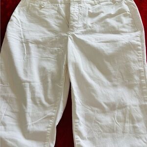 Classic White Pants. NYDJ